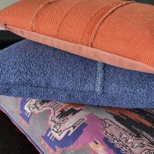 Mirror Selvedge - Terra en Teddy Selvedge - Classic blue