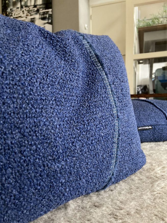 Mirror Selvedge - Terra en Teddy Selvedge - Classic blue