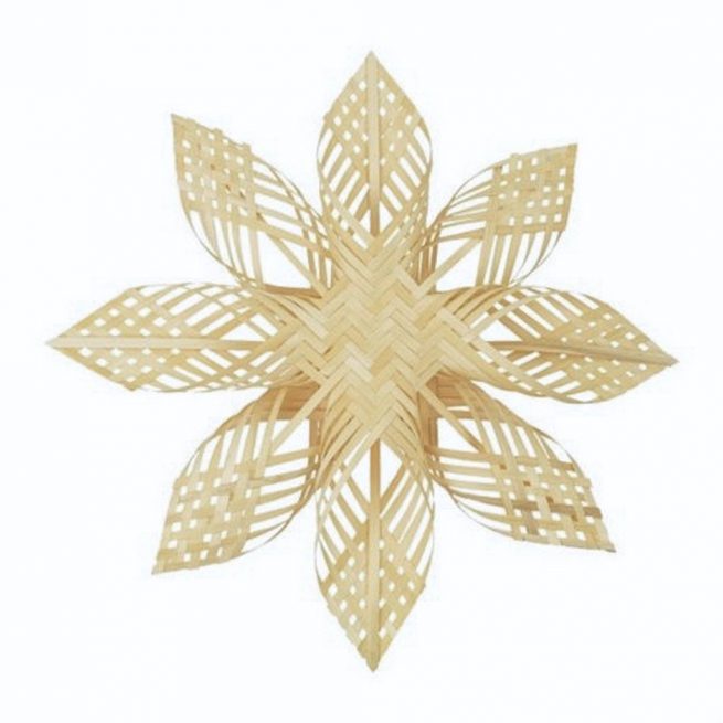 Bamboe kerststerren