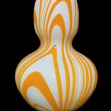 Oranje-witte Moretti vaas