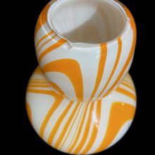 Oranje-witte Moretti vaas