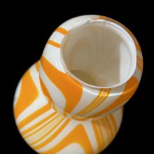 Oranje-witte Moretti vaas