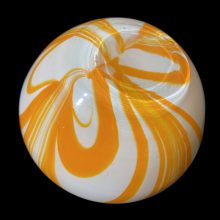 Oranje-witte Moretti vaas