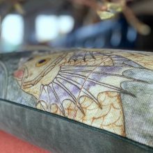 Jugendstil tegeltableau – Vissen in wier