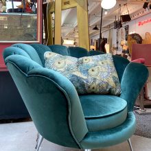 Jugendstil tegeltableau – Vissen in wier